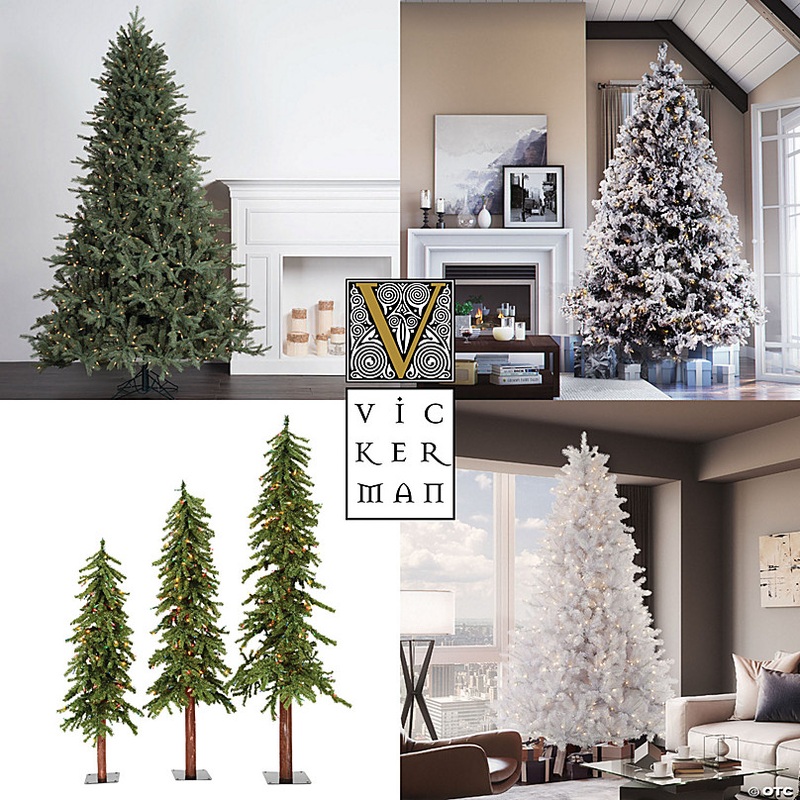 Vickerman 3' Lime Fir Artificial Christmas Tree, Unlit
