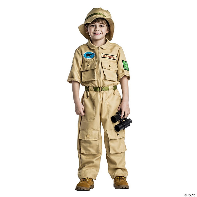 Zookeeper Costume - Kids Large