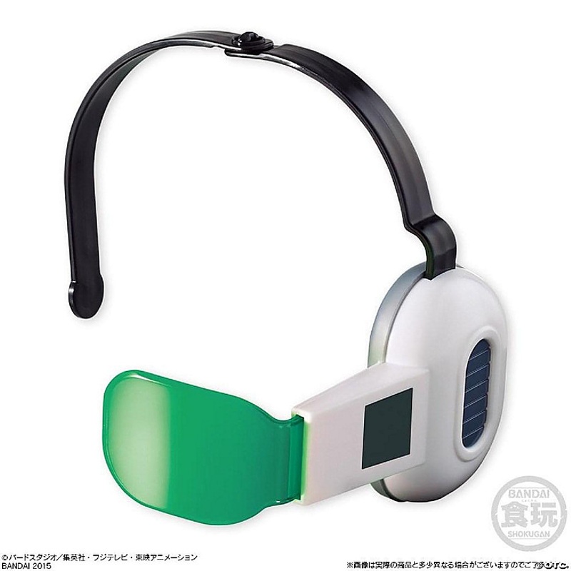 DragonBall Z Scouter Headset Soundless Version: Green Lens