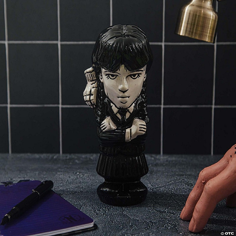 Geeki Tikis The Addams Family Wednesday Ceramic Mug  Holds 11 Ounces