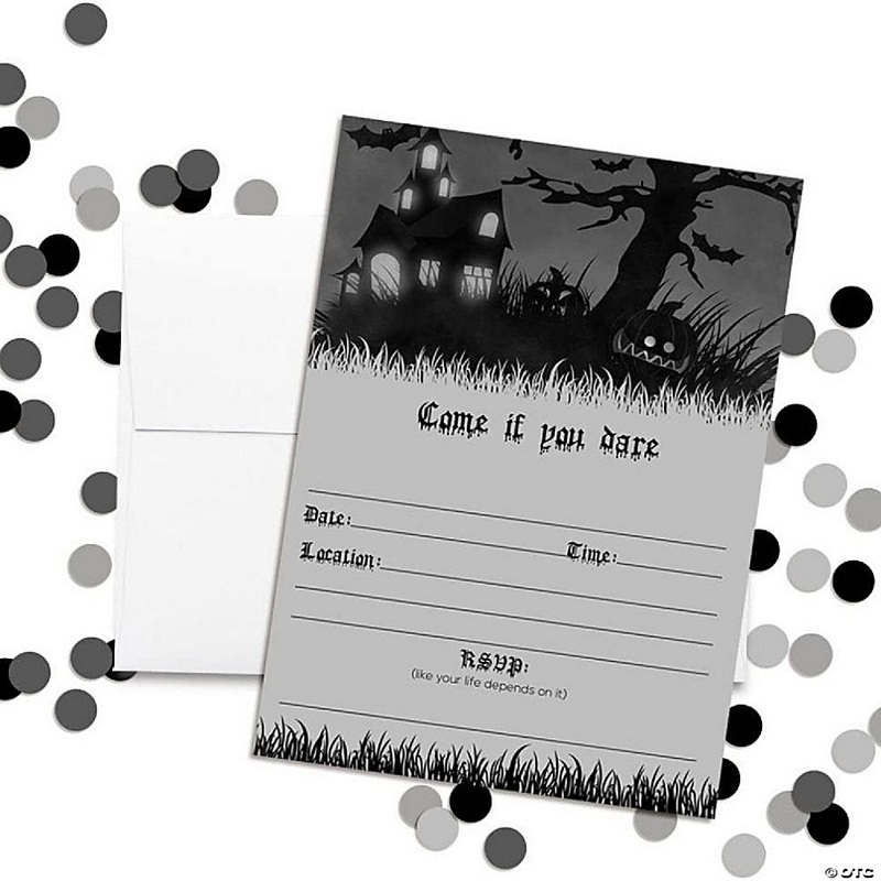 Haunted House Invitation 40pc. by AmandaCreation