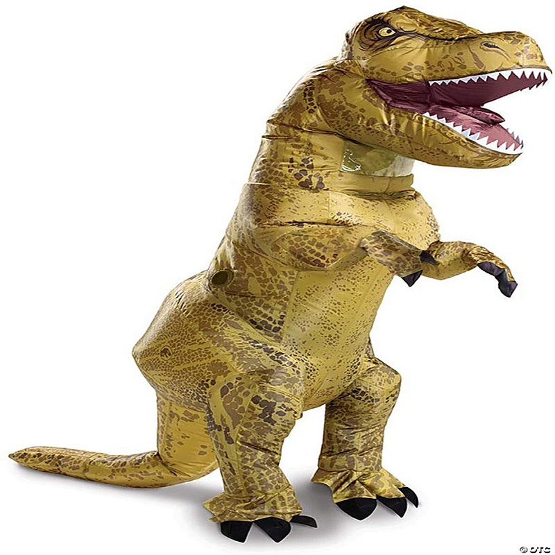 Jurassic World Inflatable T-Rex Adult Costume  One Size Fits Most