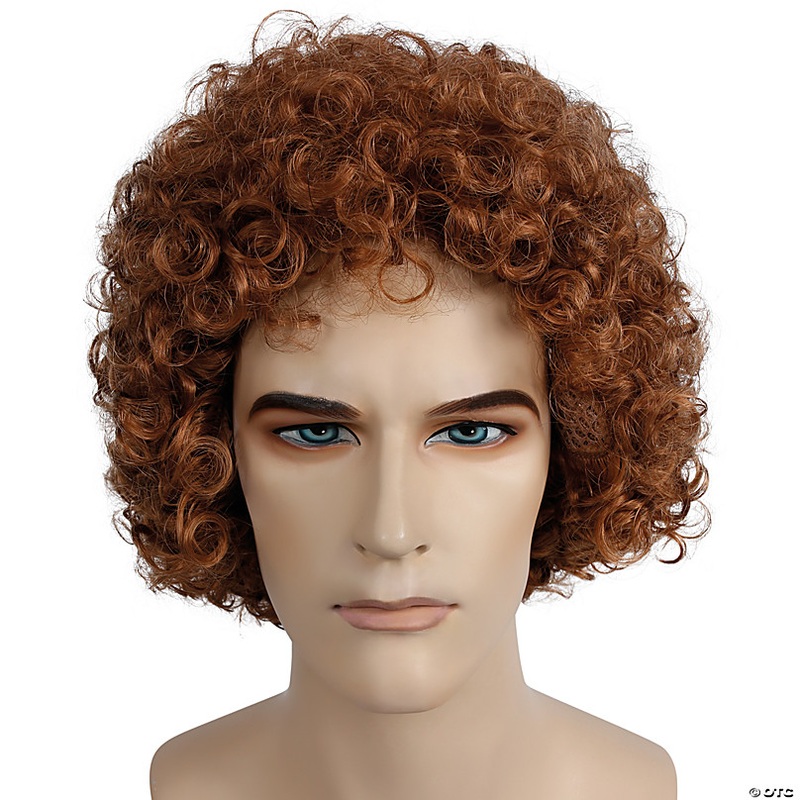 Men's Blonde Curly Wig