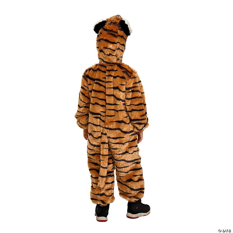 Plush Tiger Costume - Kids T2