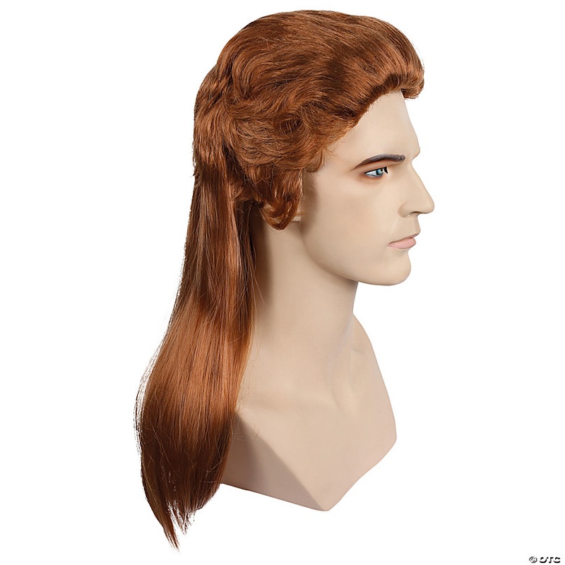 Rocker Long Mullet Wig Strawberry Blonde 27