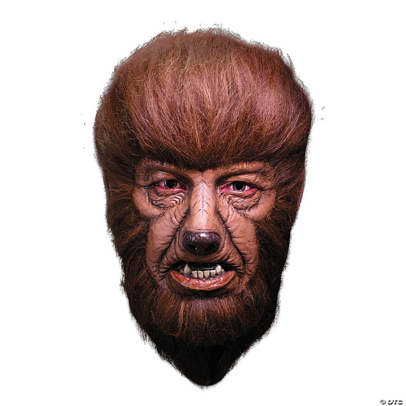 Adults The Wolf Man Wolf Man Latex Mask - One Size