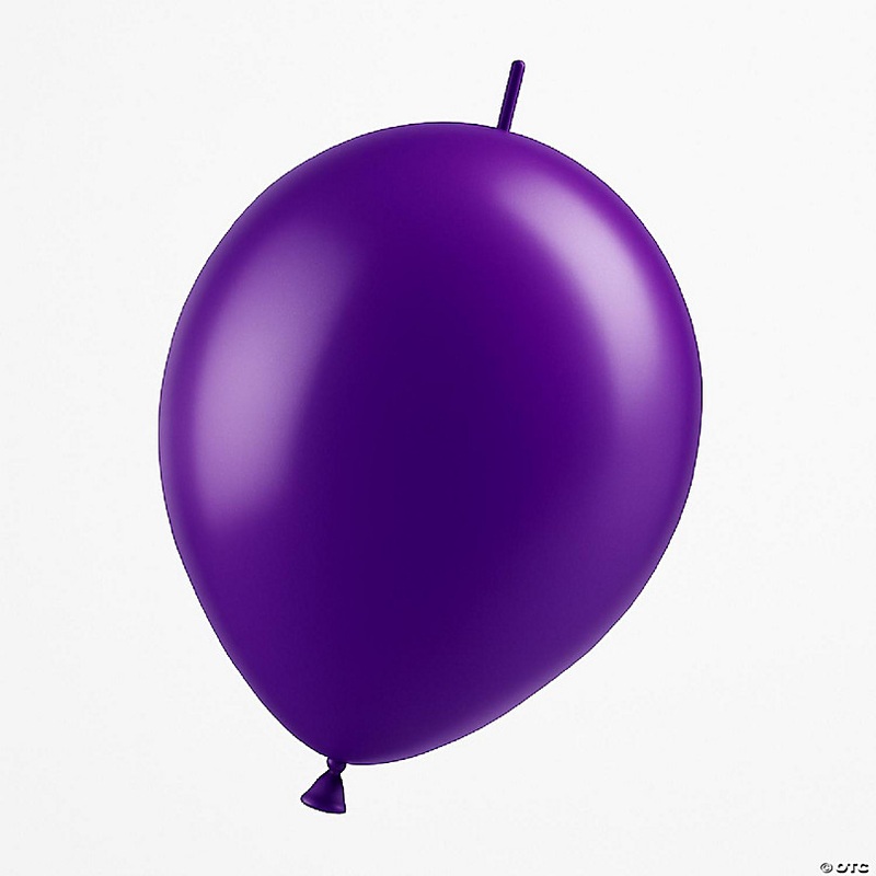Balloonia - 6 - Metallic Purple Balloons