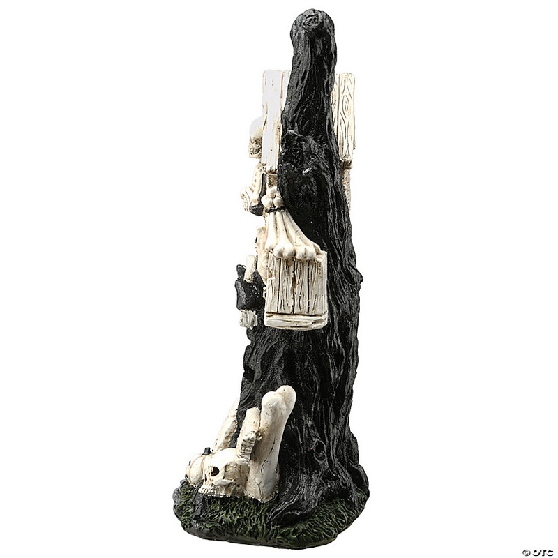 National Tree Company 15 in. Frightening Face Haunted Tree