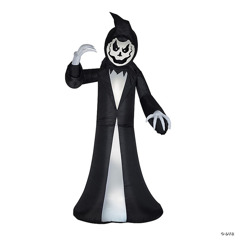 National Tree Company 9.5 ft. Inflatable Animated Reaper