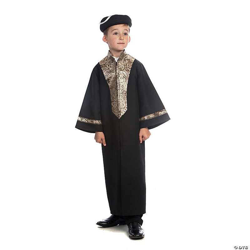 Sephardic Rabbi Costume - Kids L