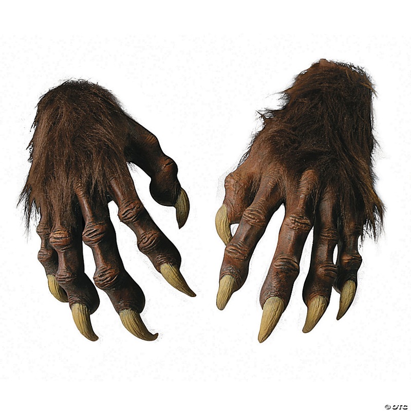 Werewolf Hands Costume Accessory
