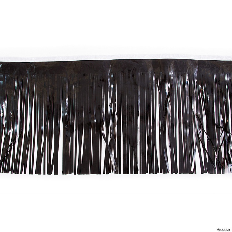 10 ft. x 15 Black Vinyl Fringe Float & Table Decoration