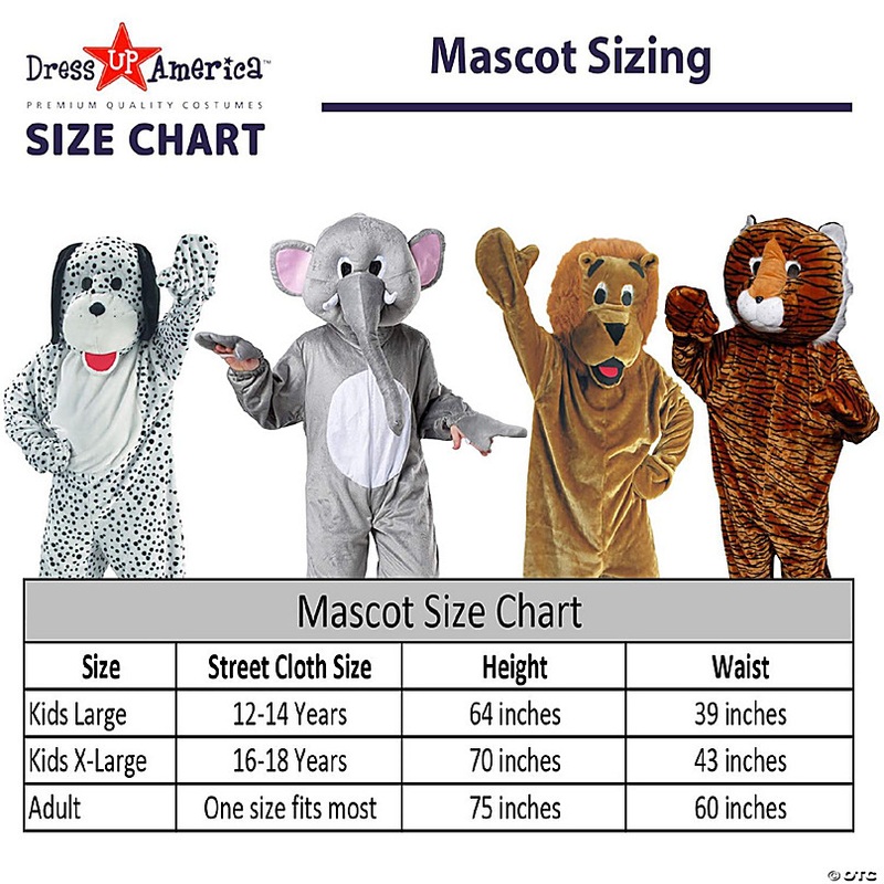 Beaver Mascot Costume - Adults