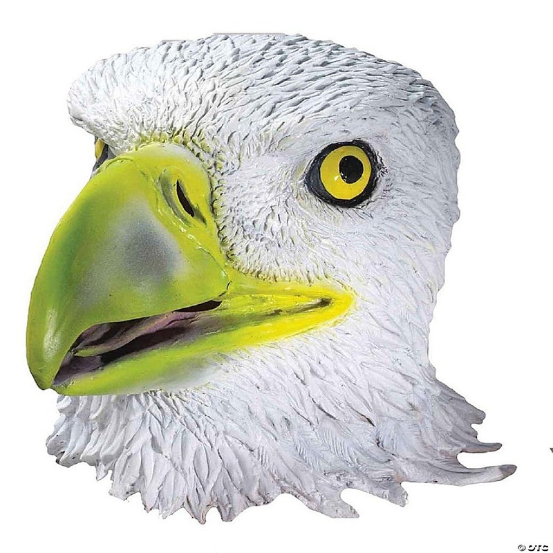 Deluxe Eagle Animal Adult Latex Costume Mask