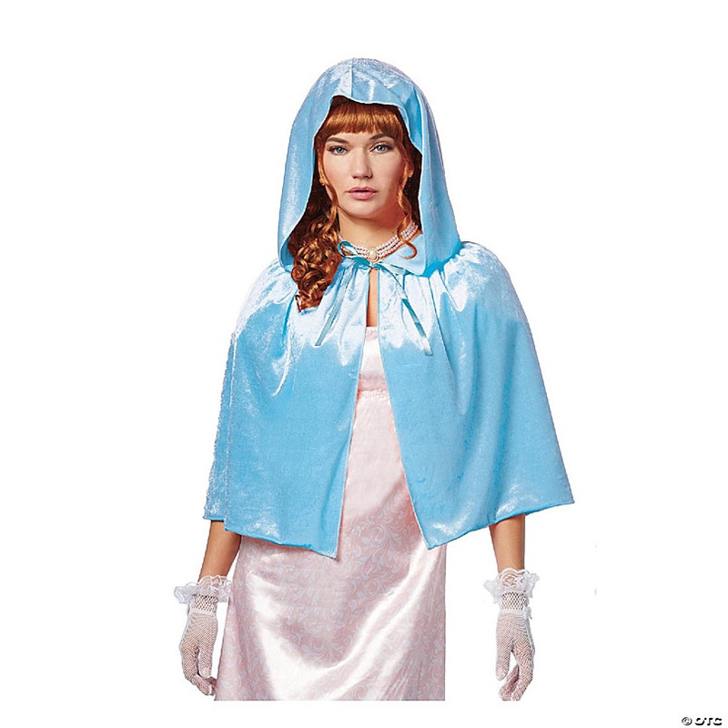 Regency Capelet Adult Costume Accessory  Blue