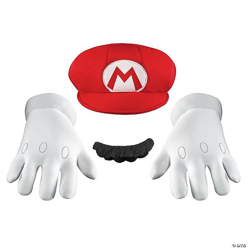 Super Mario Bros. Mario Adult Costume Accessory Kit