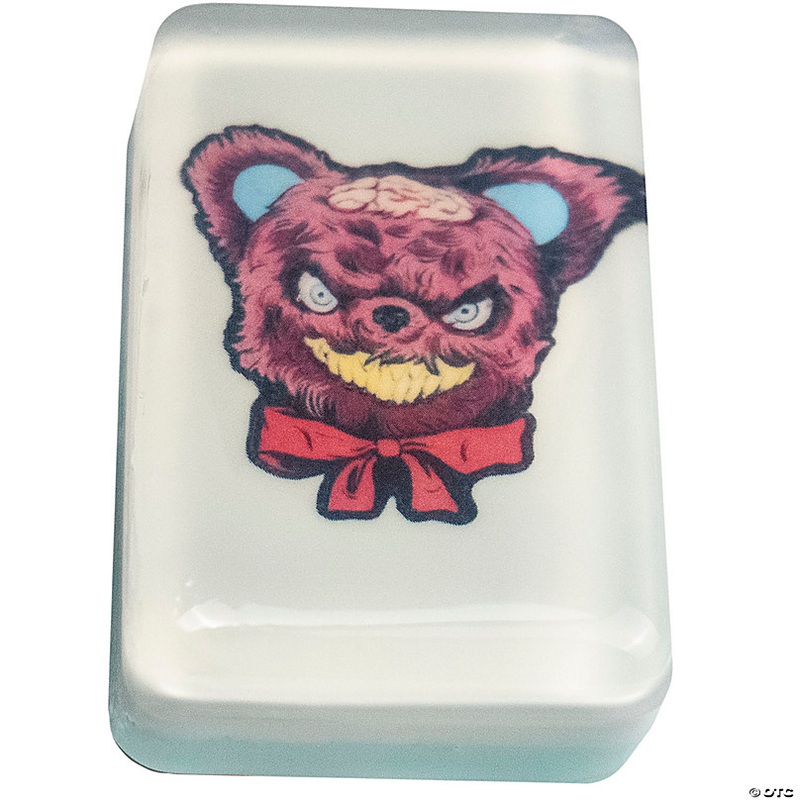 4.5 oz. Krampus Teddy Image Soap Bar with Balsam & Cedar Scent