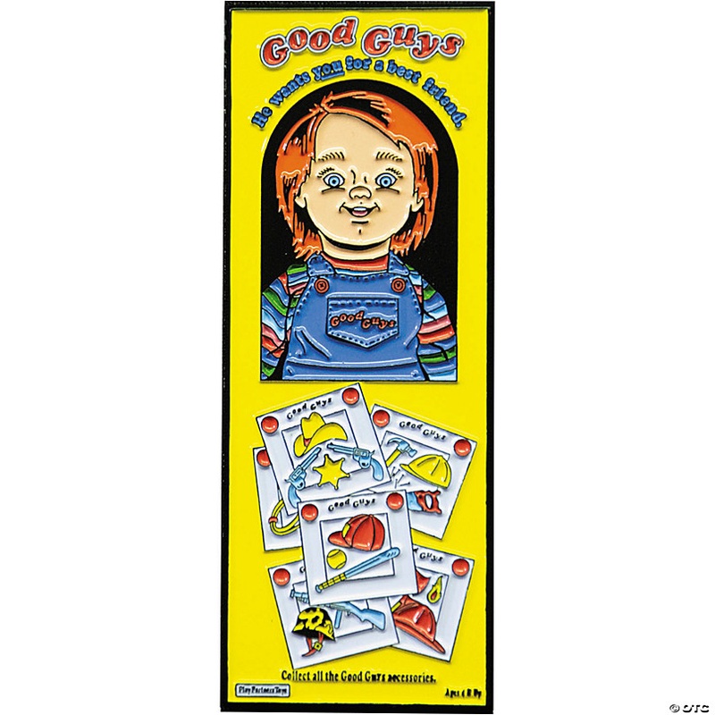 Childs Play 2 Yellow Good Guys Box Enamel Pin