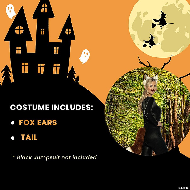 Fox Ears and Tails Adult Costume Set