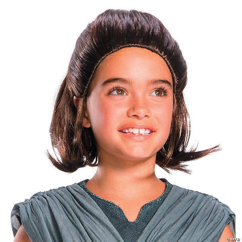 Kids Star Wars Episode VIII: The Last Jedi Rey Wig