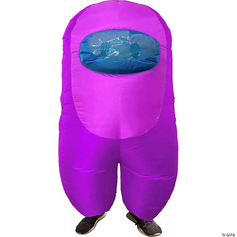 Purple Imposter Inflatable Adult Costume  Standard