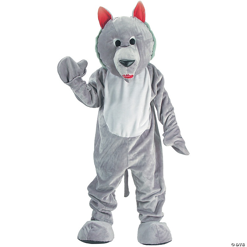 Adults Wolf Mascot