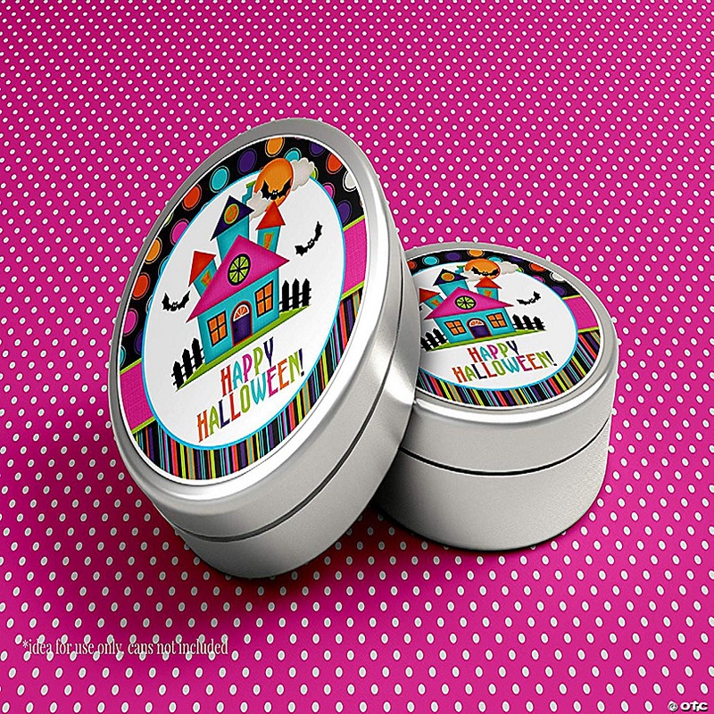 AmandaCreation Haunted House Envelope Seals 40pc.