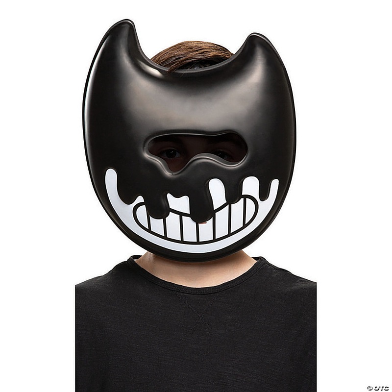 Kids Bendy and the Ink Machine Ink-Demon Half Mask