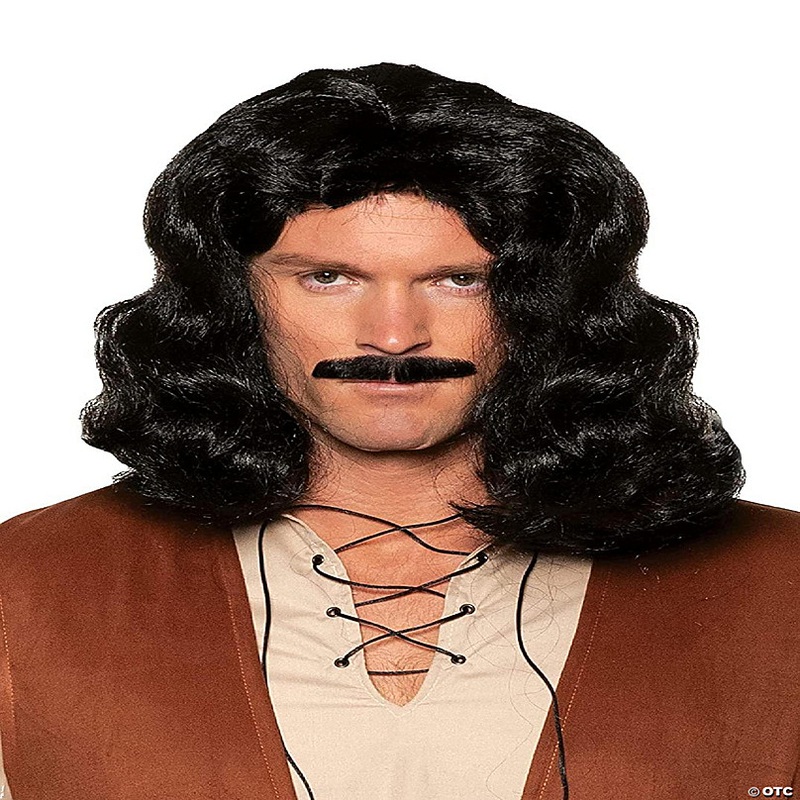 The Princess Bride Inigo Montoya Adult Coatume Wig  One Size