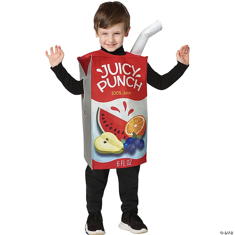 Toddler Juicy Punch Juice Box Tunic Costume - 3-4