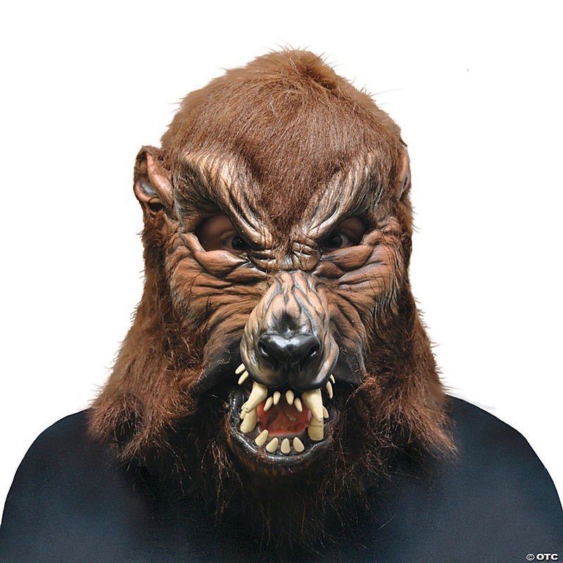 Adults Howl O Ween Werewolf Mask