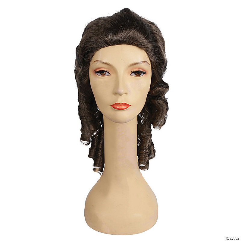 Adults Southern Belle with Ringlets Wig - Light Ash Brown 18