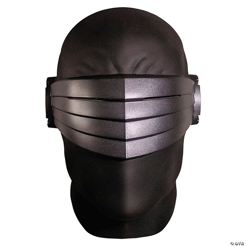G.I. Joe Snake Eyes Overhead Vinyl Mask - One Size