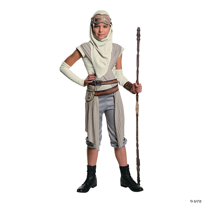 Girls Star Wars The Force Awakens Rey Mask with Hood