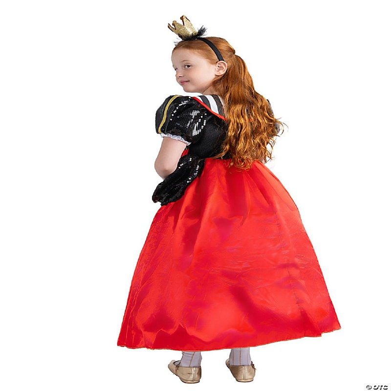 Queen of Hearts Costume - Kids Size M