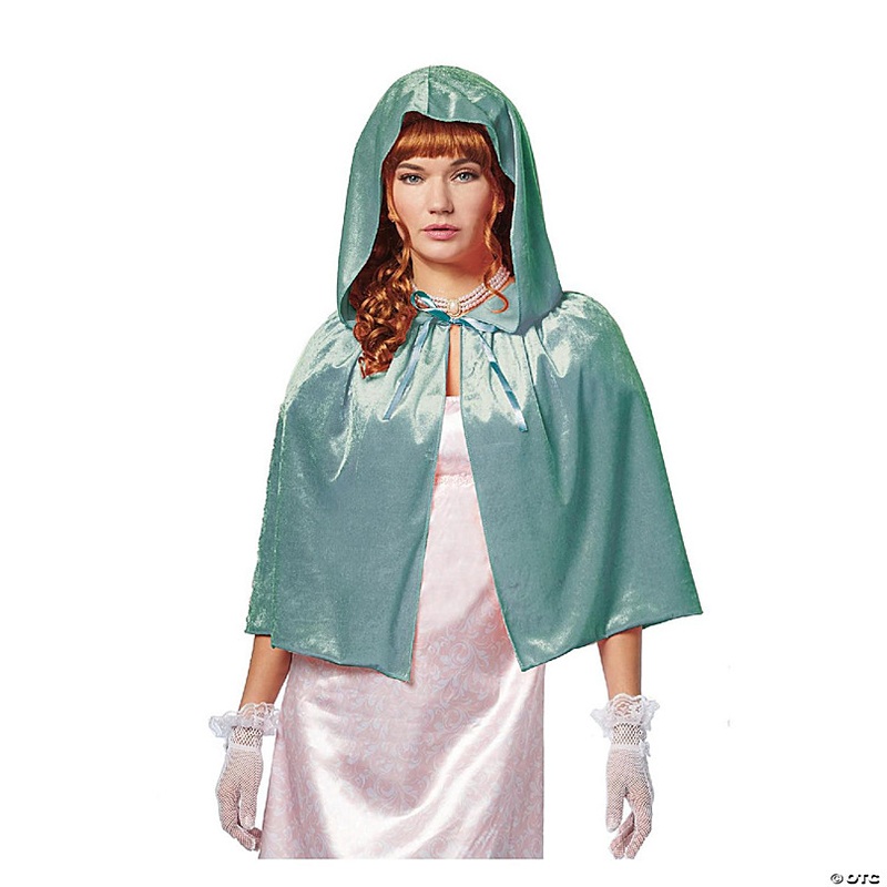 Regency Capelet Adult Costume Accessory  Teal