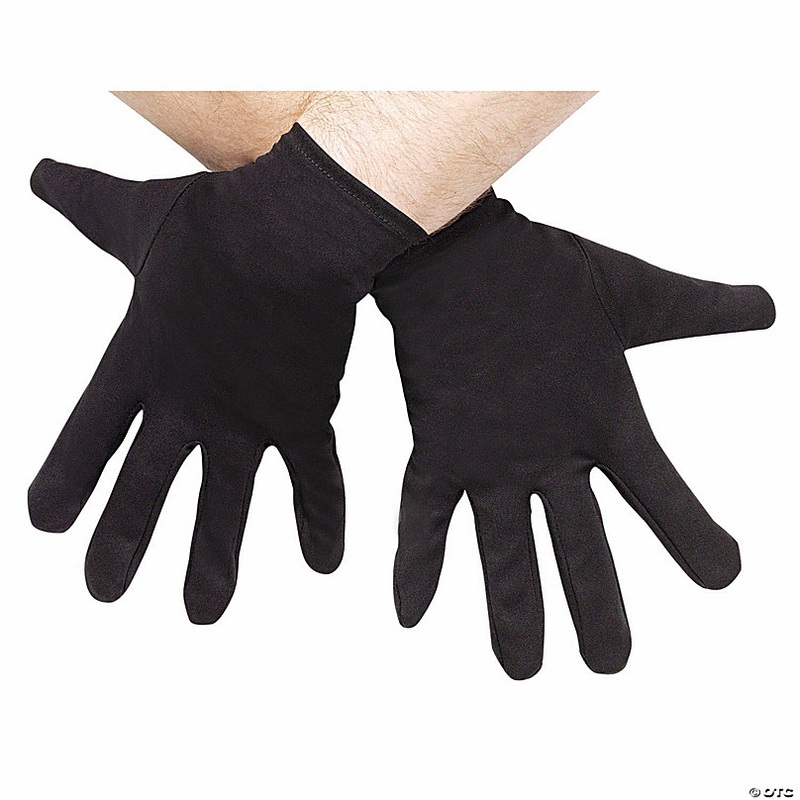 Adults Character Gloves Polyester Costume Accessory - Plus Size
