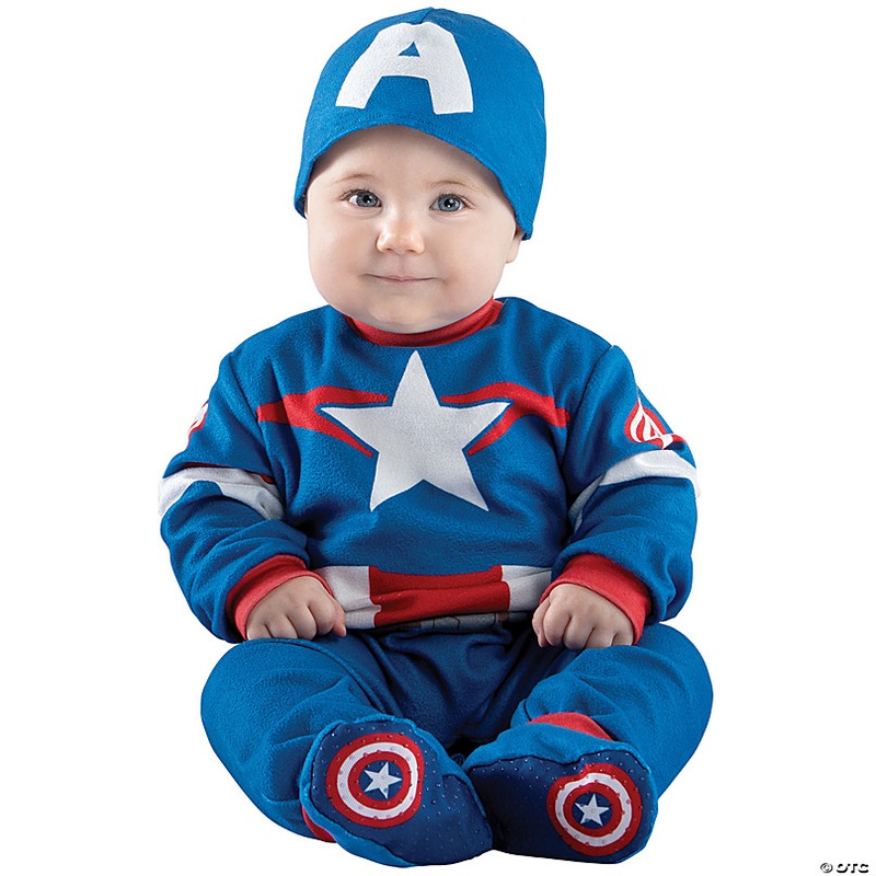 Baby Captain America Steve Rogers Costume