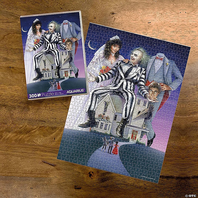 Beetlejuice 300 Piece VHS Jigsaw Puzzle
