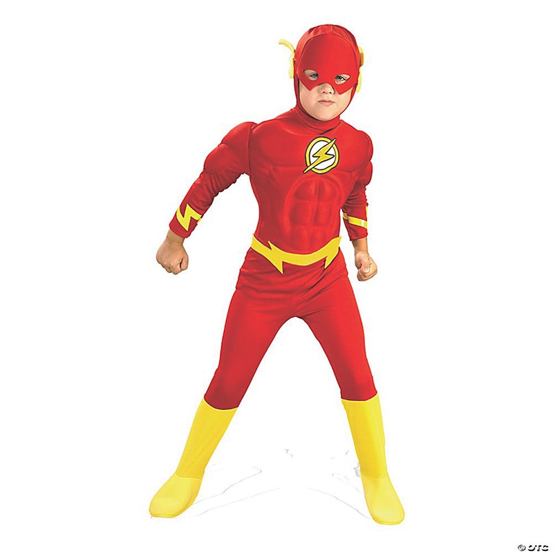 Boy's Flash Muscle Chest Costume - Large