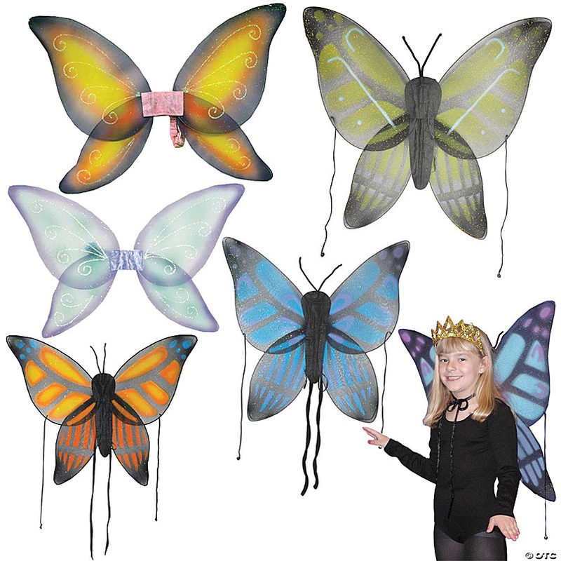 Kids Blue Butterfly Wings