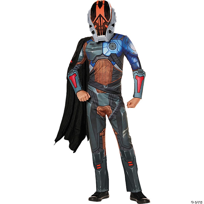 Kids Fortnite Polyester Jumpsuit The Foundation Costume