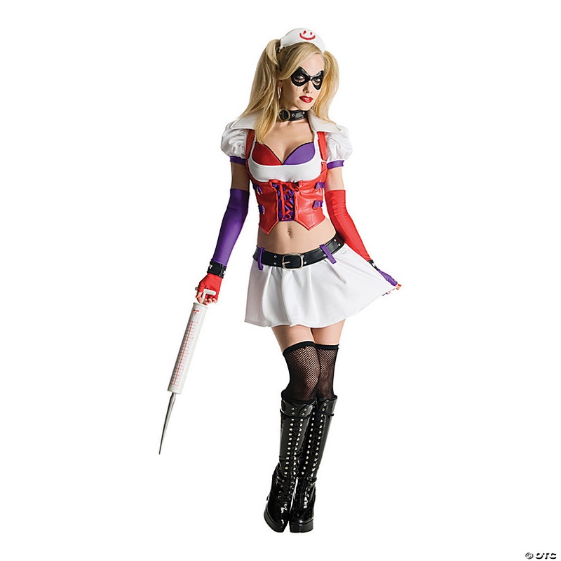 Womens Deluxe Harley Quinn Costume