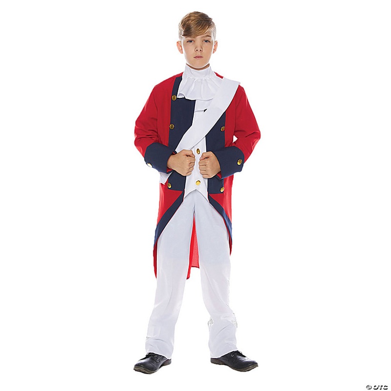 Boy's Redcoat Soldier Costume