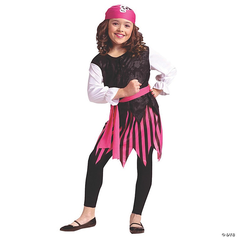 Girl's Caribbean Pirate Costume