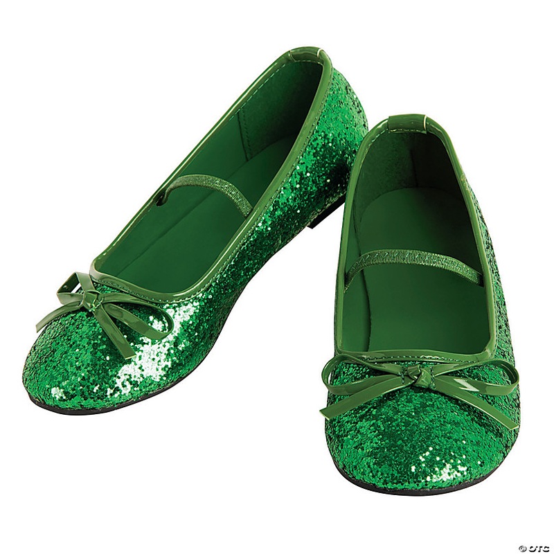 Girl's Green Ballet Shoes