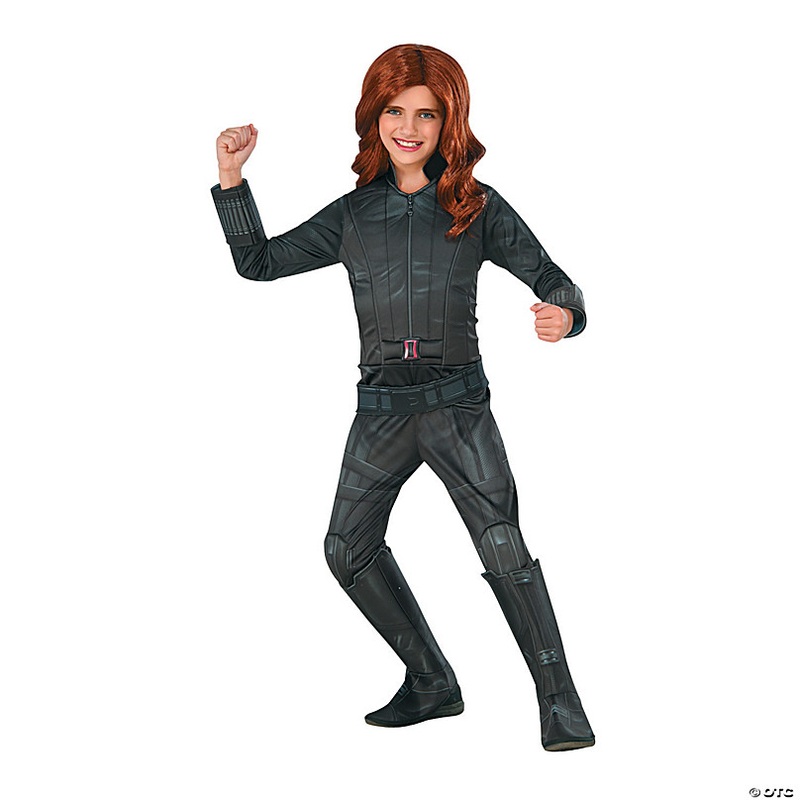 Girls Deluxe Captain America: Civil War Black Widow Costume