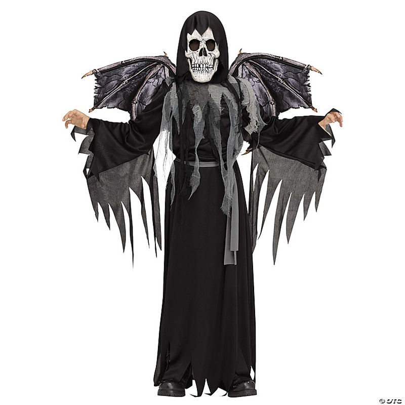 Kids Winged Reaper Costume
