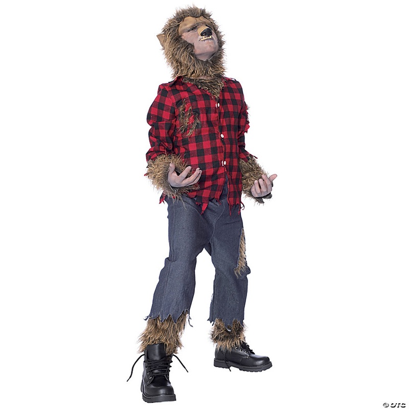 Kids Wolfman Werewolf Costume
