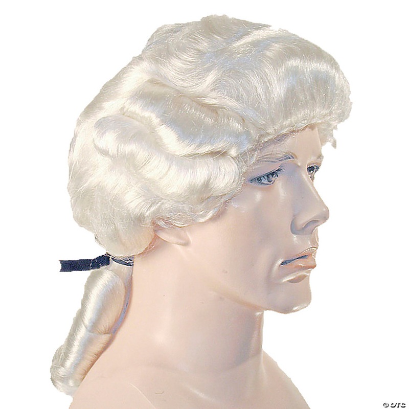 Men's Deluxe Colonial Man Wig